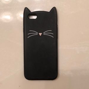 iPhone 6/6s black cat phone case